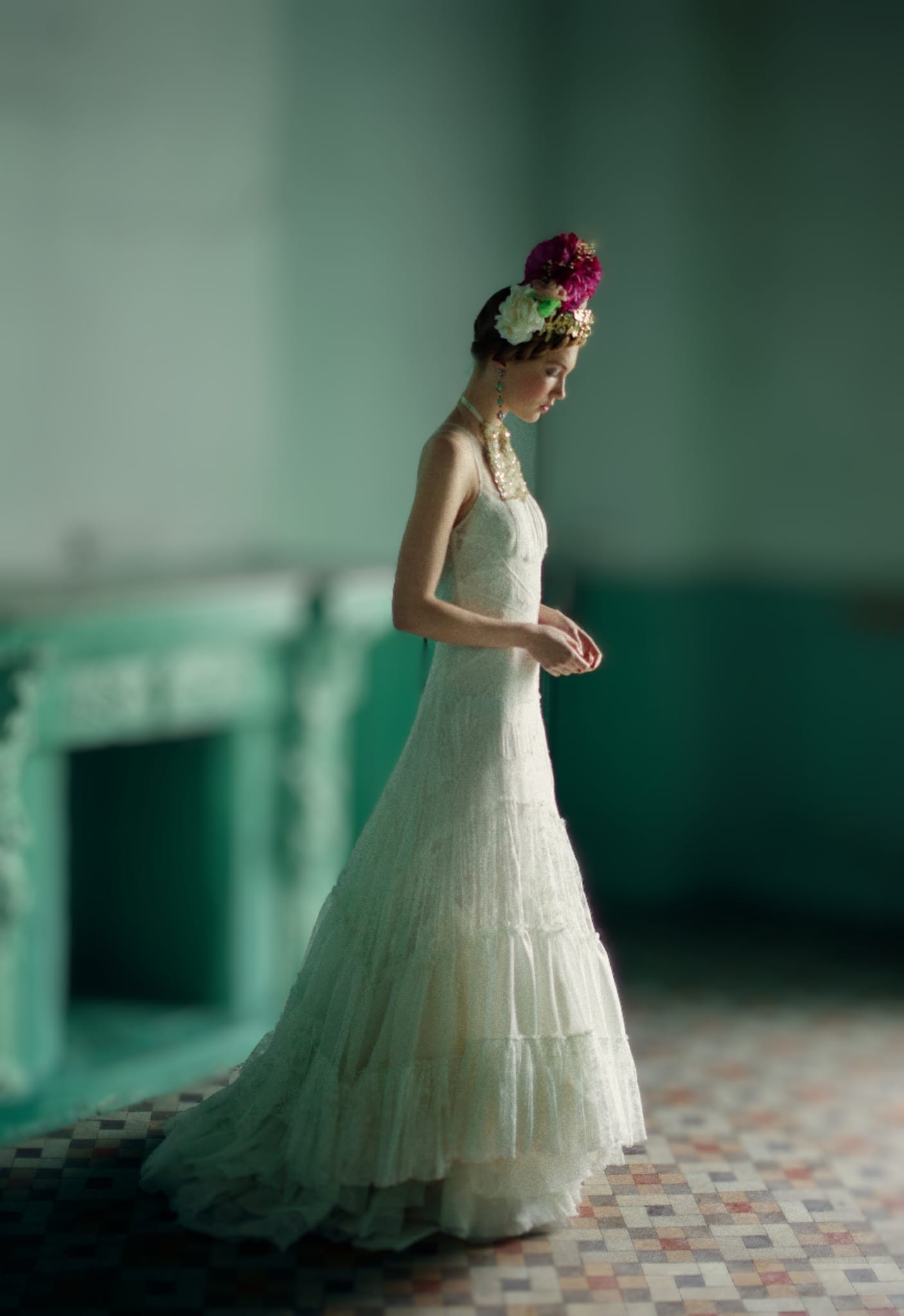 Trabajo de novia y maquillaje editorial